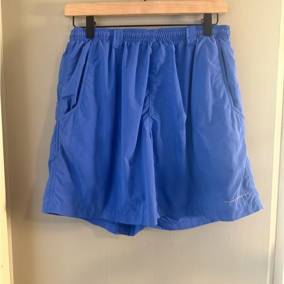 Columbia Men's Athletic Shorts - Blue - Picture 1 of 7
